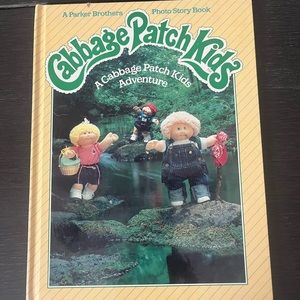 A Cabbage Patch Kids Adventure Book by Parker Brothers. 1984 classic book
